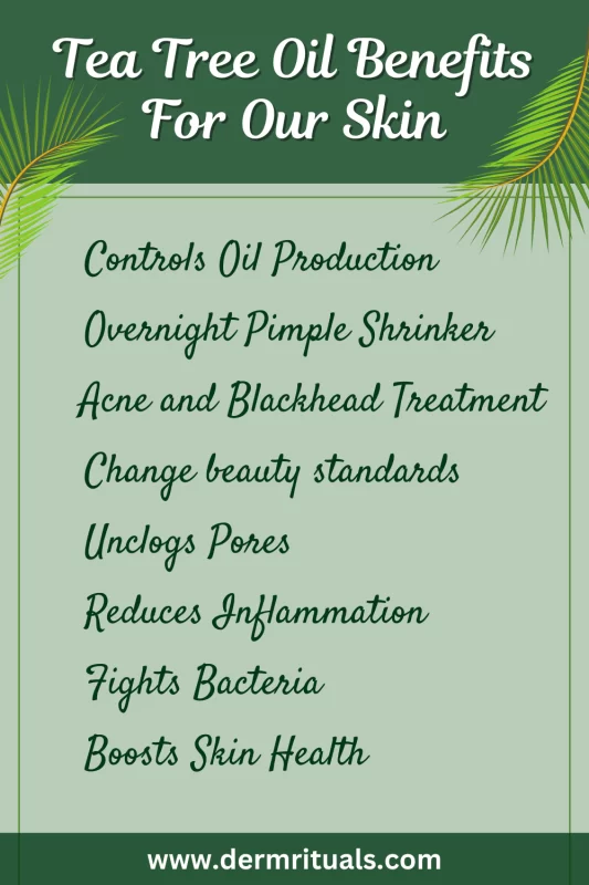 tea tree oil benefits for skin