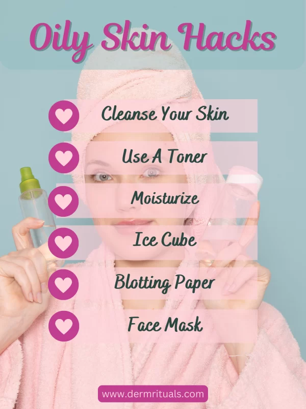 oily skin hacks